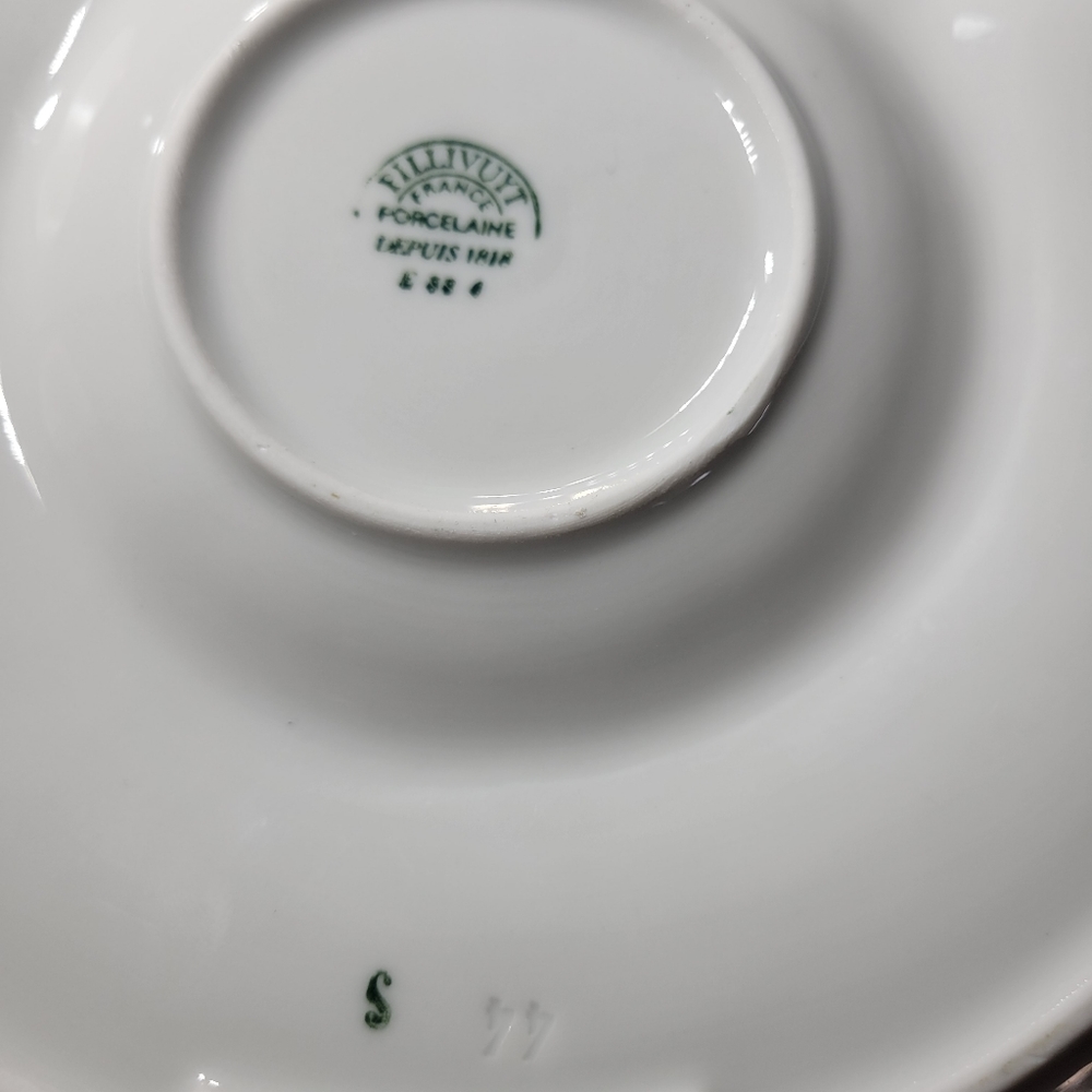 Artichoke Serving Platter Pillivuyt France Porcelain Embossed Artichoke Plate - Picture 6 of 8